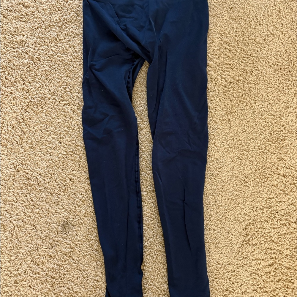 Alphalete Amplify Navy Blue Leggings, S